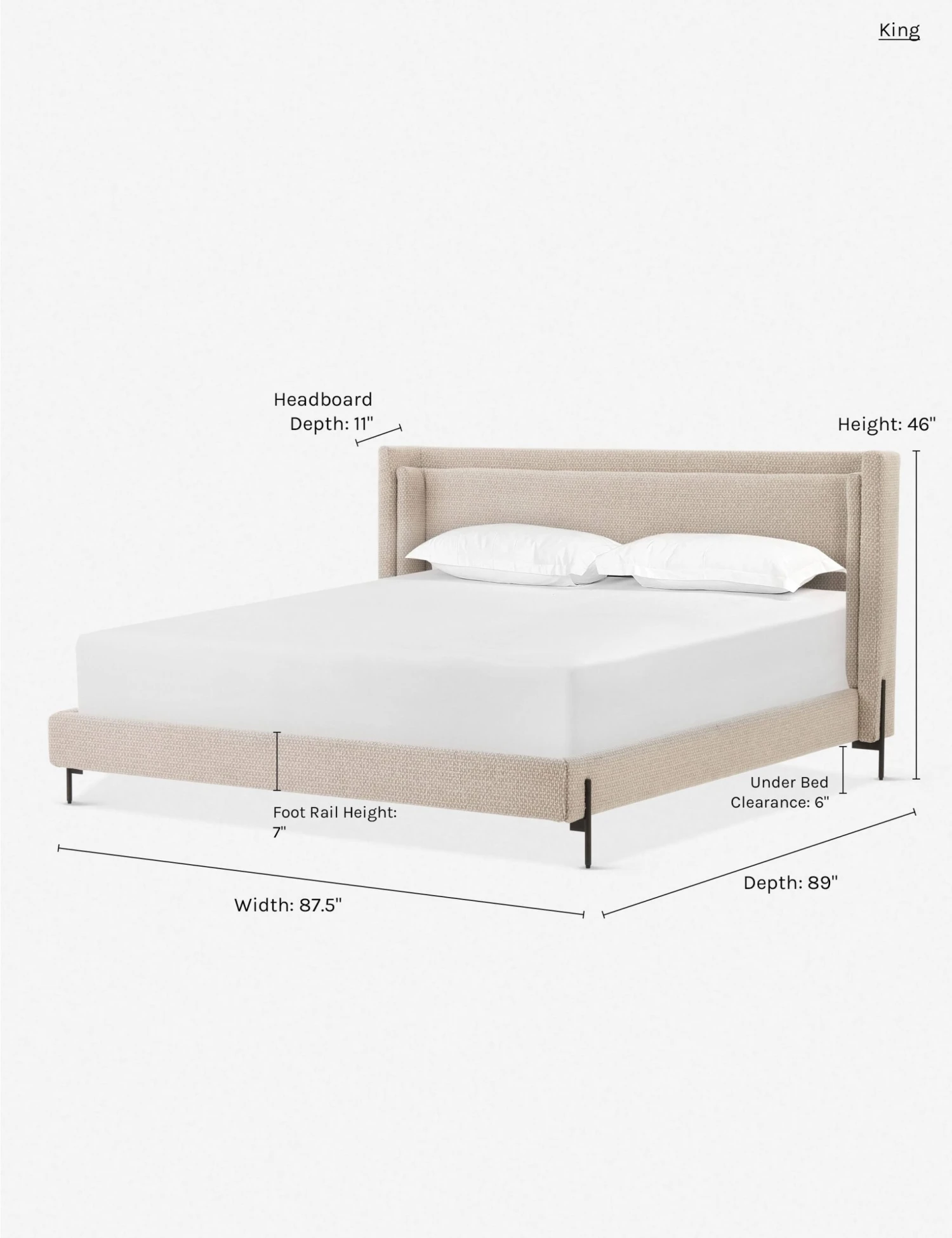 Yvonne Platform Bed