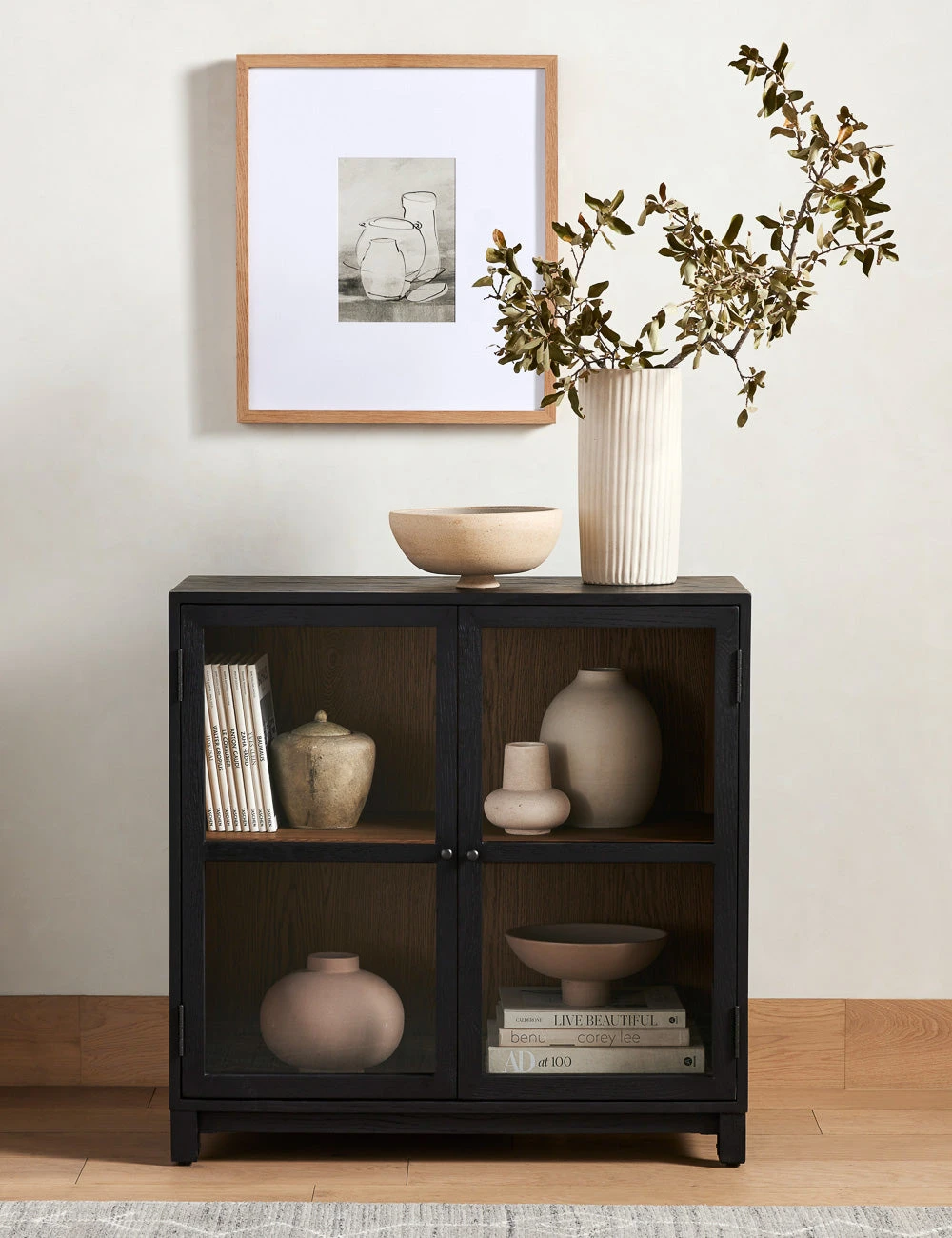Carly Small Curio Cabinet
