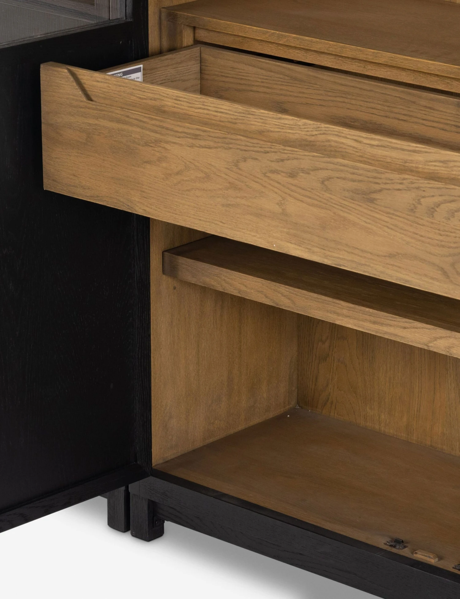 Carly Double Curio Cabinet