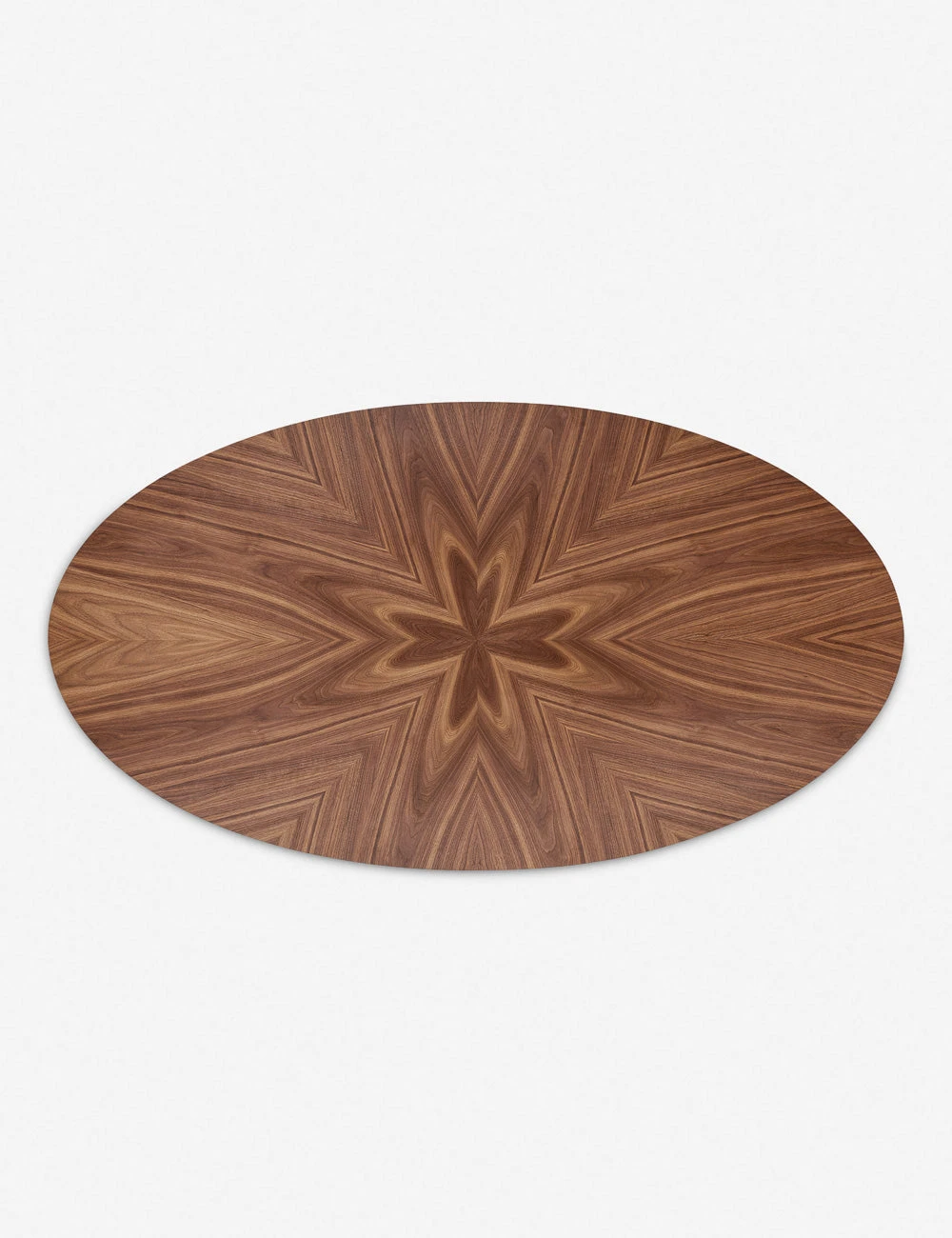 Beth Oval Dining Table, Brown