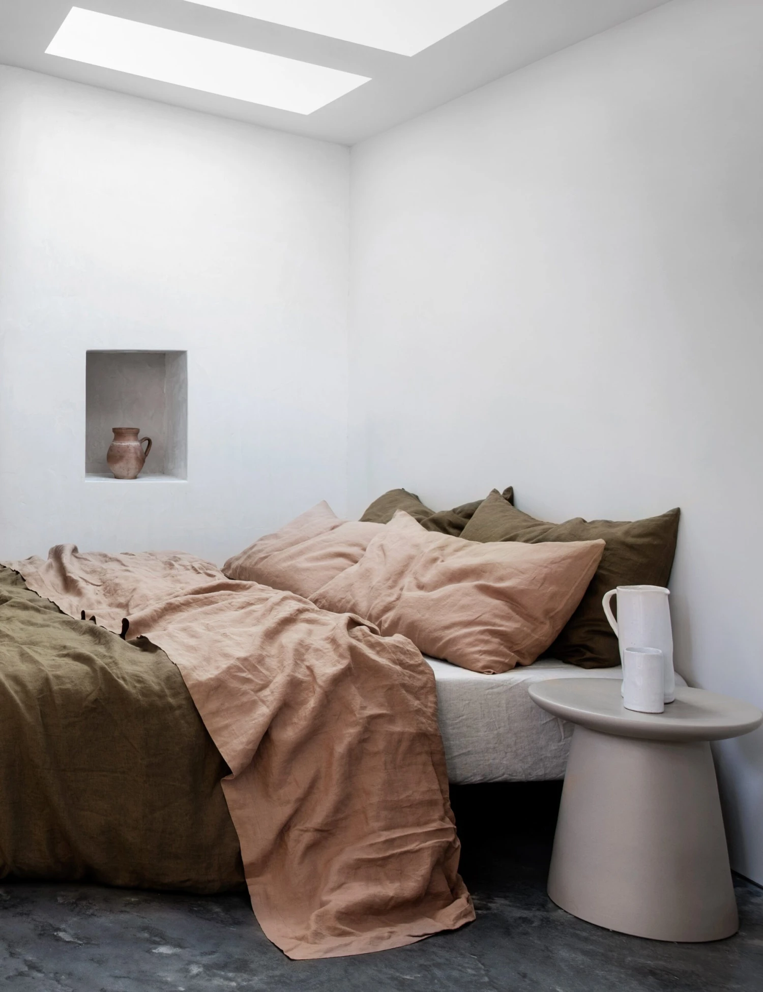 European Flax Linen Fitted Sheet by Cultiver