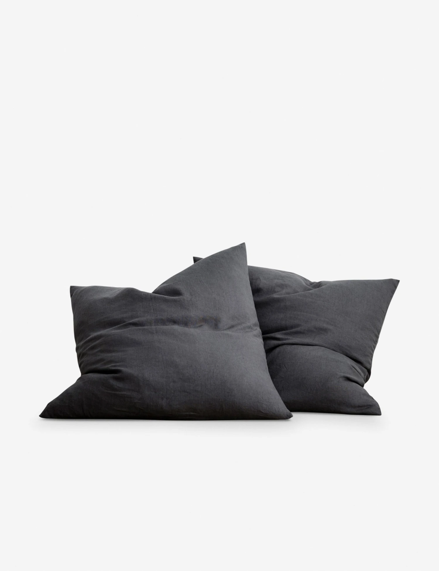 European Flax Linen Euro Pillowcases (Set of 2) by Cultiver