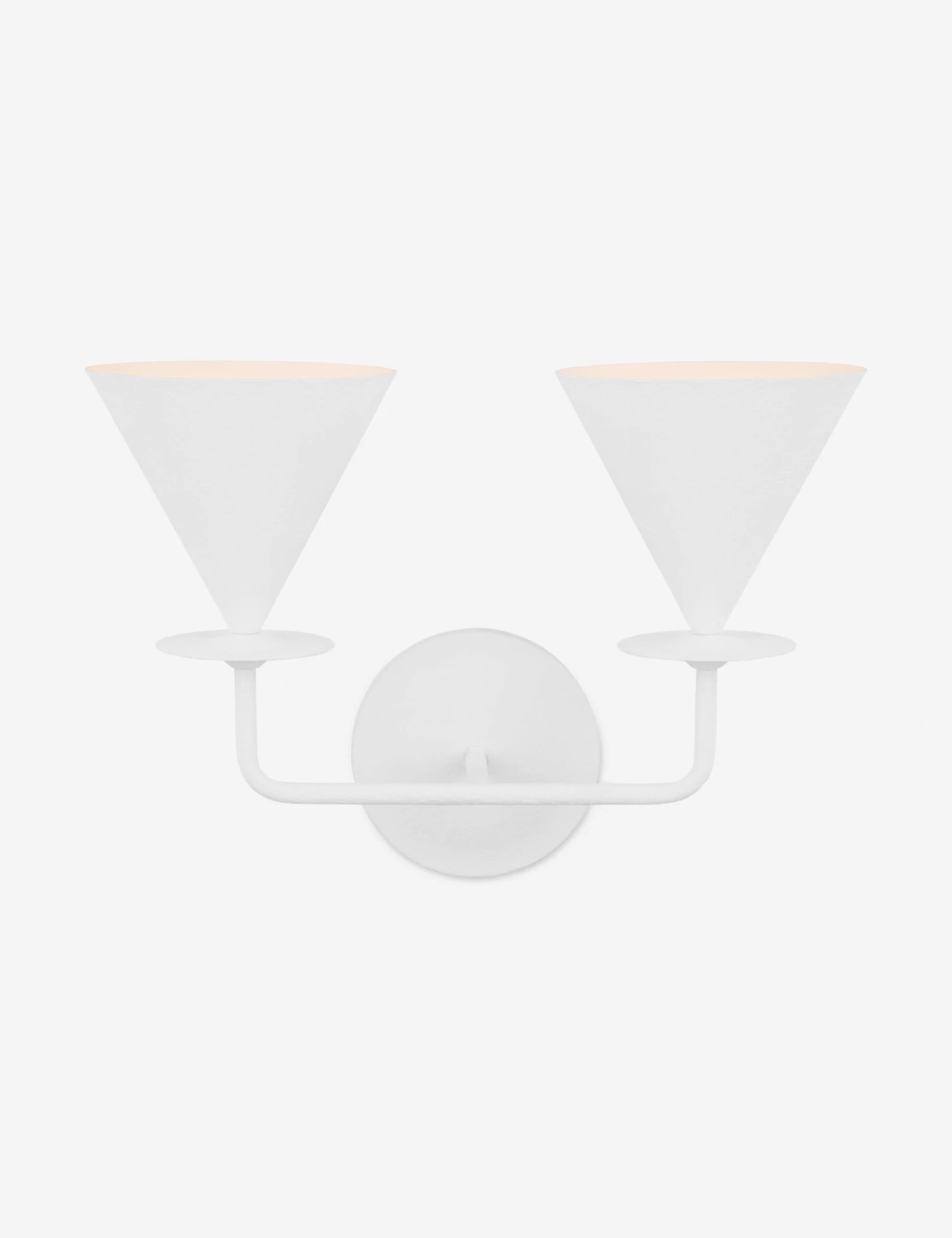 Cornet Double Sconce by Christiane Lemieux