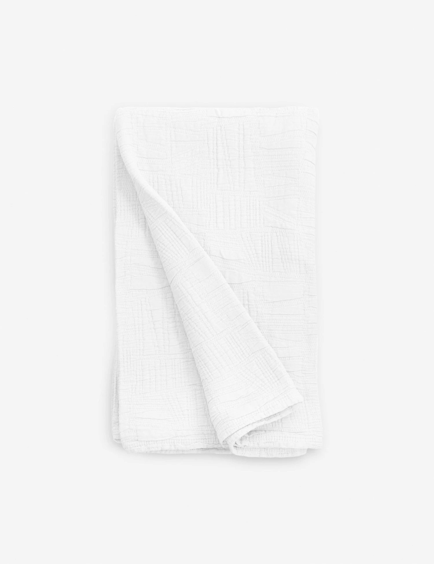 Harbour Cotton Matelassé Coverlet by Pom Pom at Home