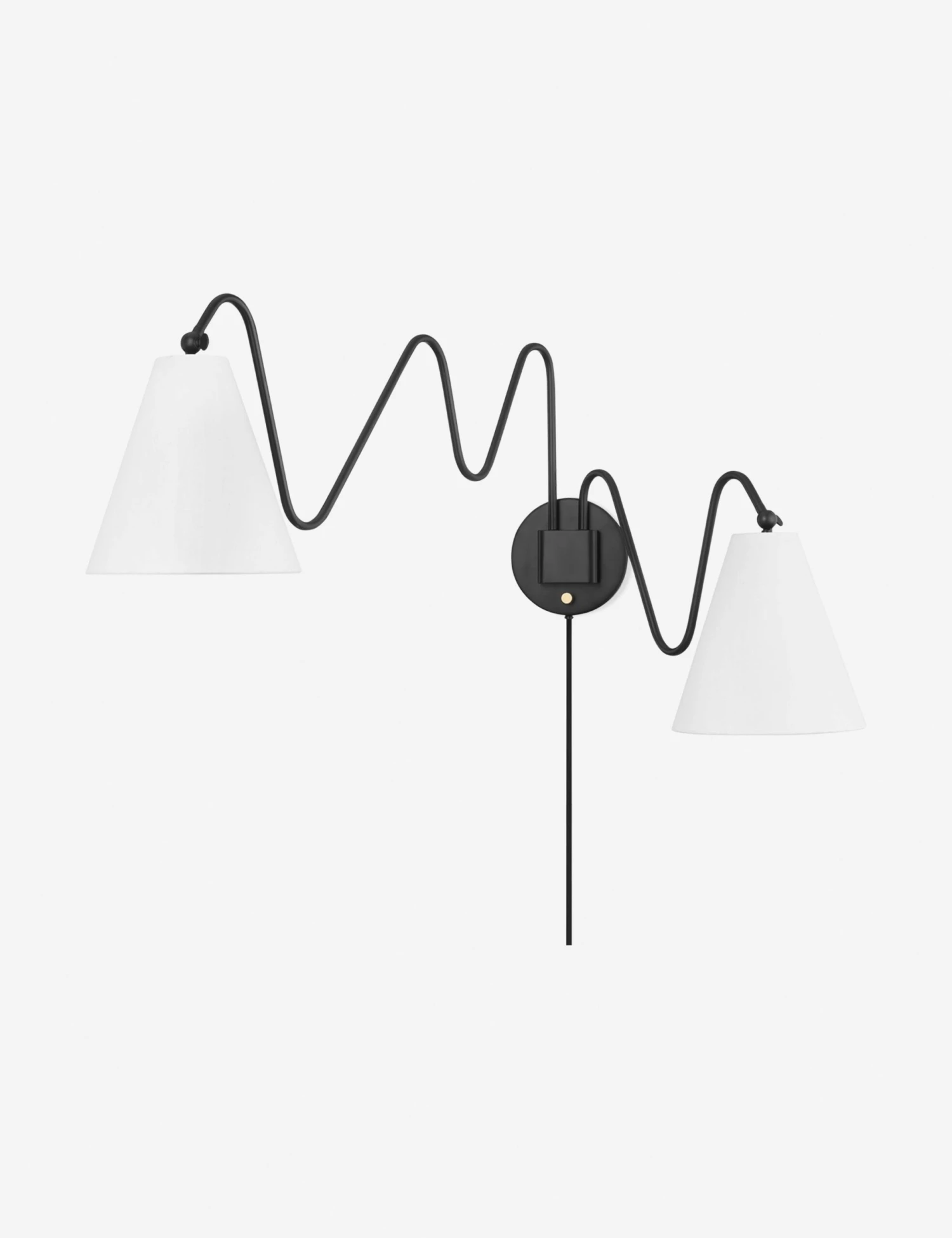 Dellon Double Plug-In Sconce