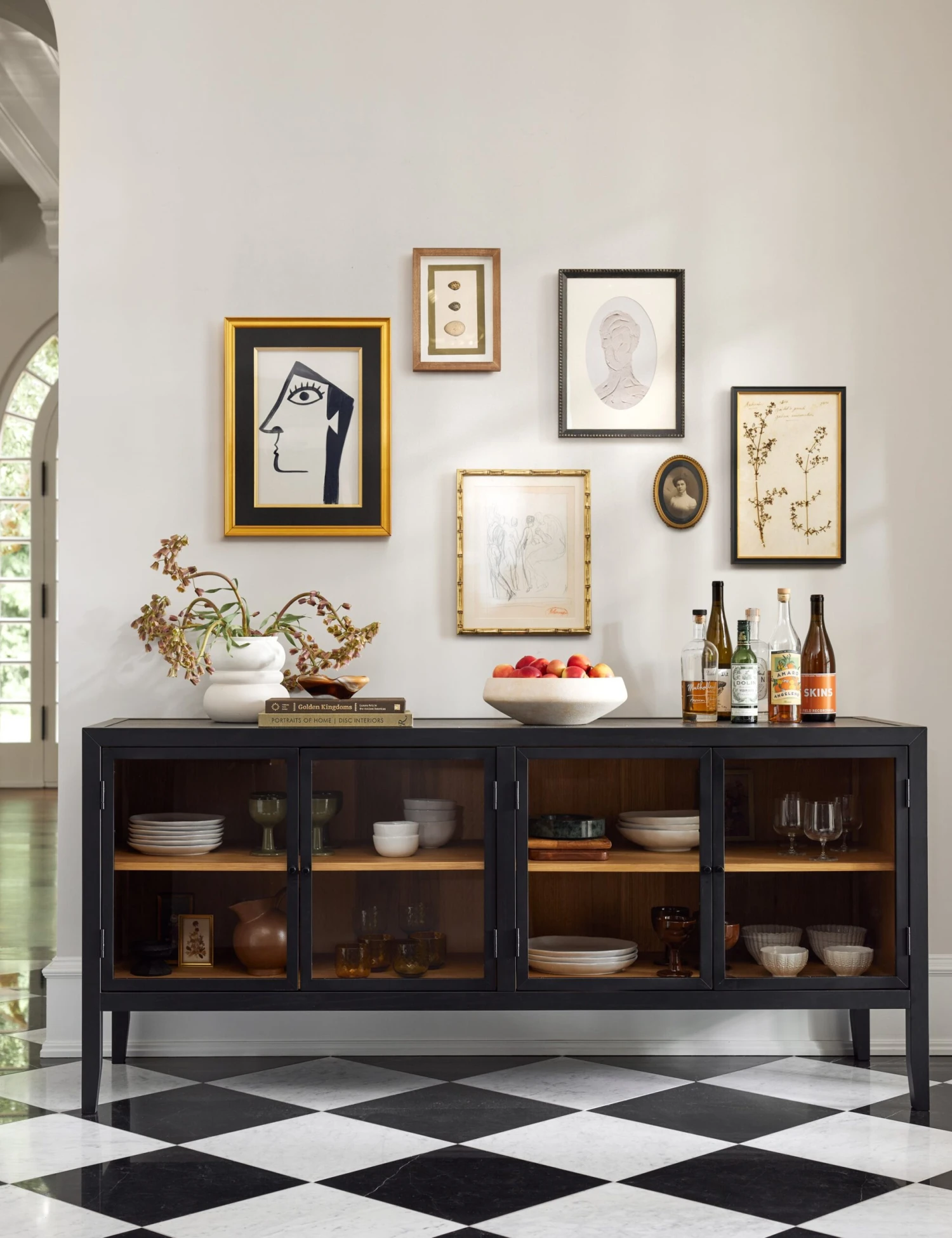 Morey Curio Sideboard
