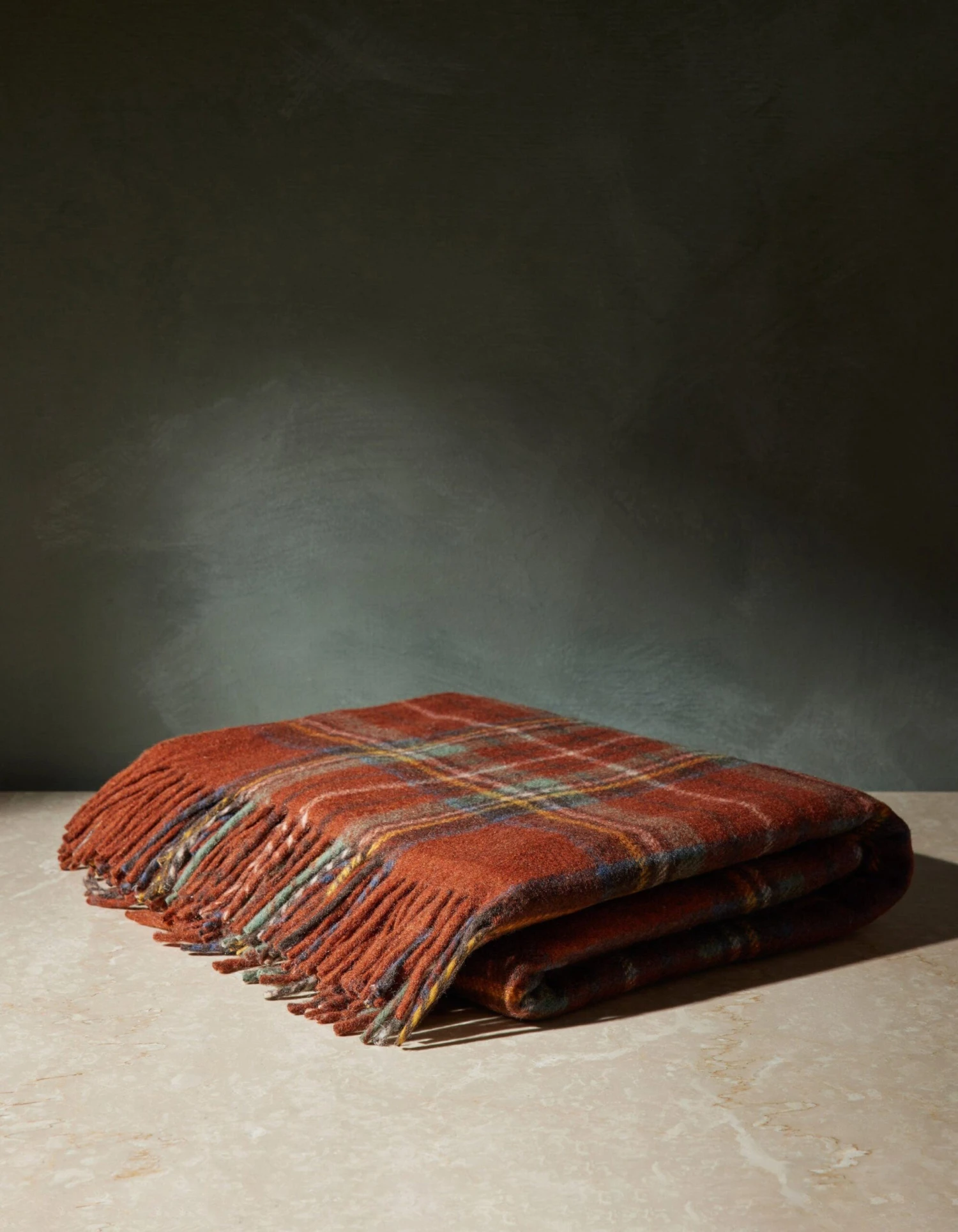 Recycled Wool Throw by Tartan Blanket Co