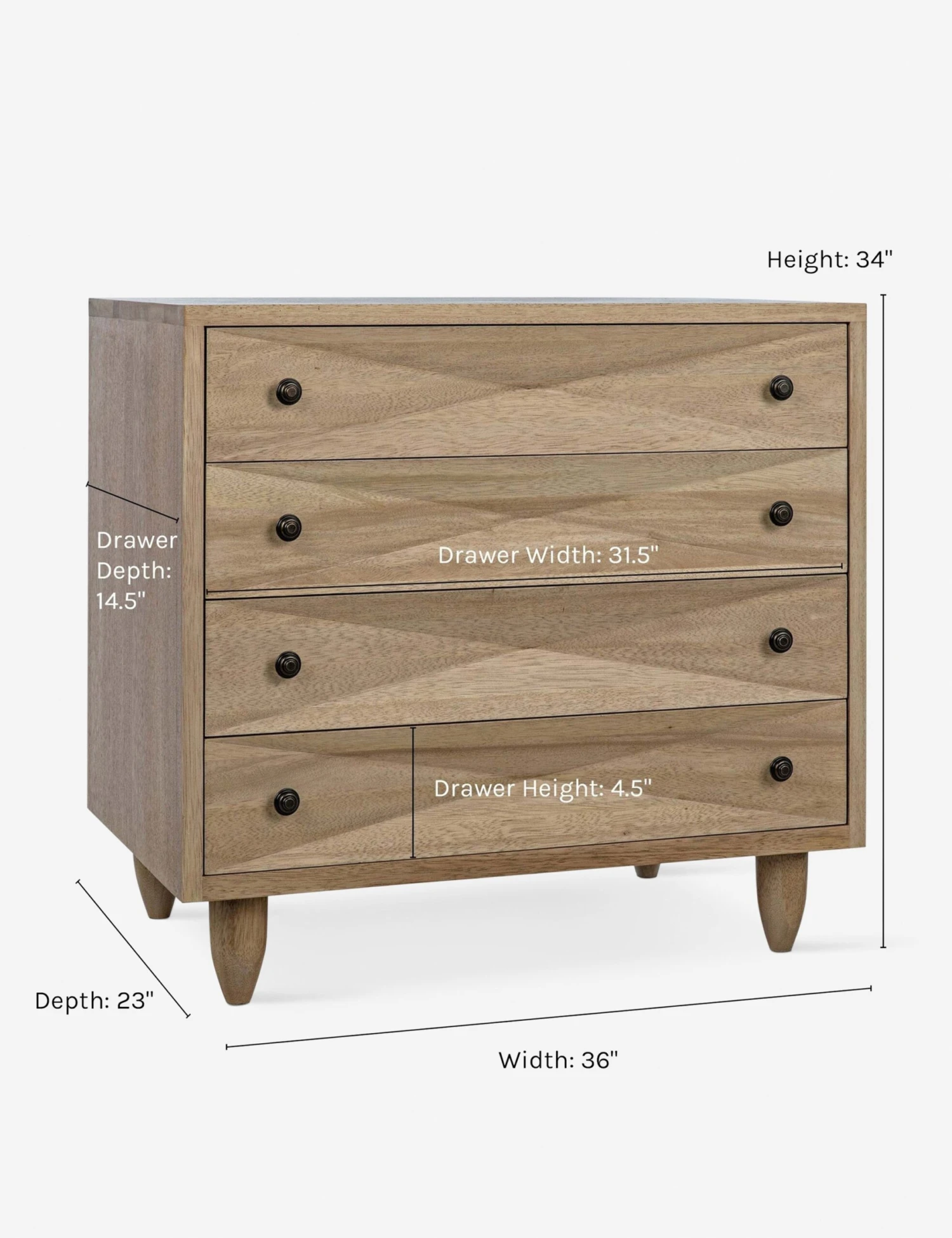 Sen 4-Drawer Dresser