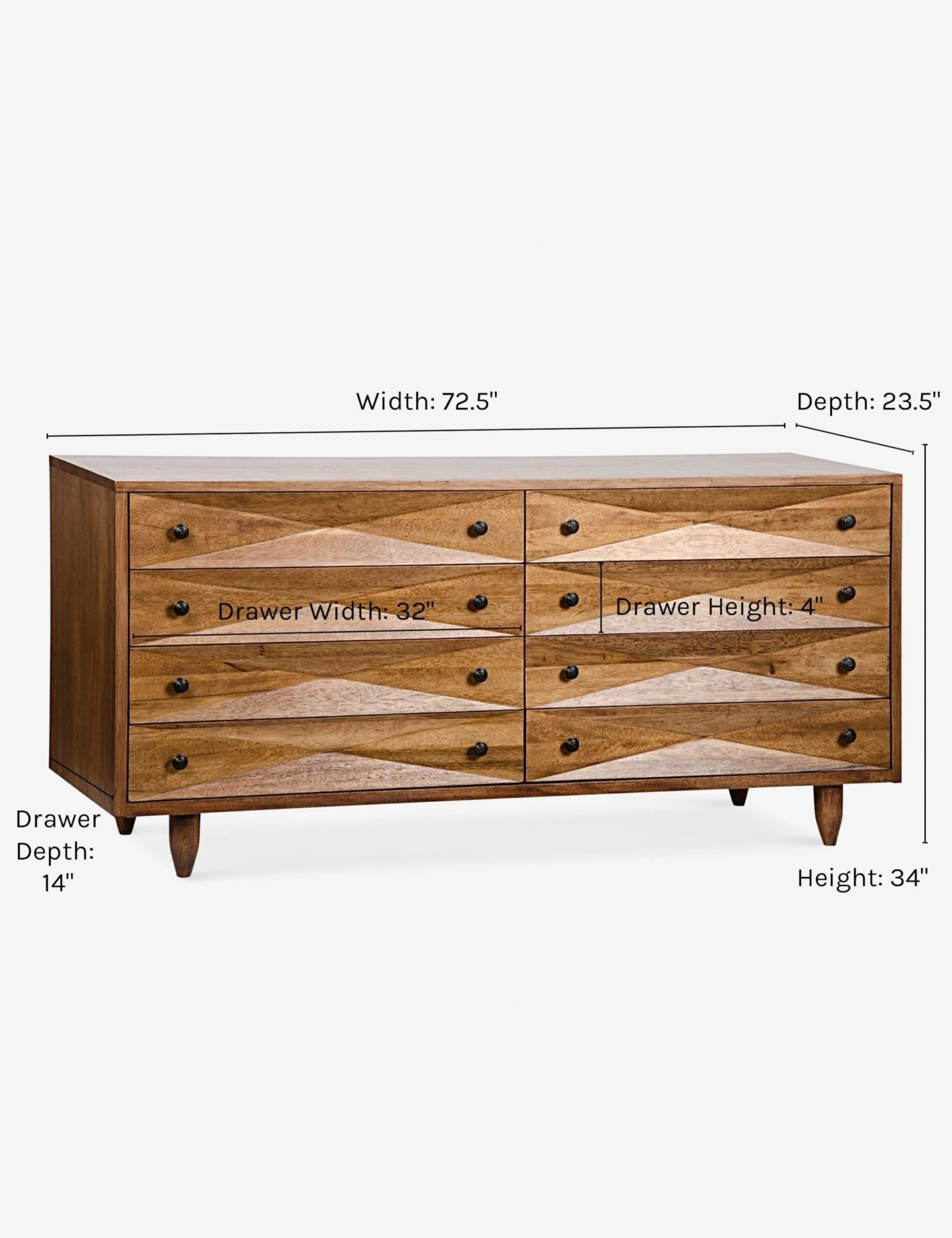 Sen 8-Drawer Dresser