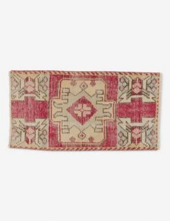 Vintage Turkish Mini Rug No. 121, 1'5" X 2'9"