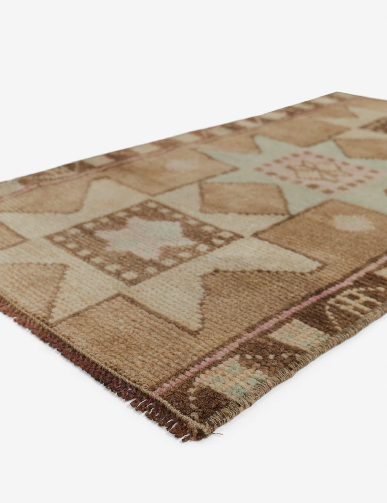 Vintage Turkish Mini Rug No. 135, 1'3" x 2'4"