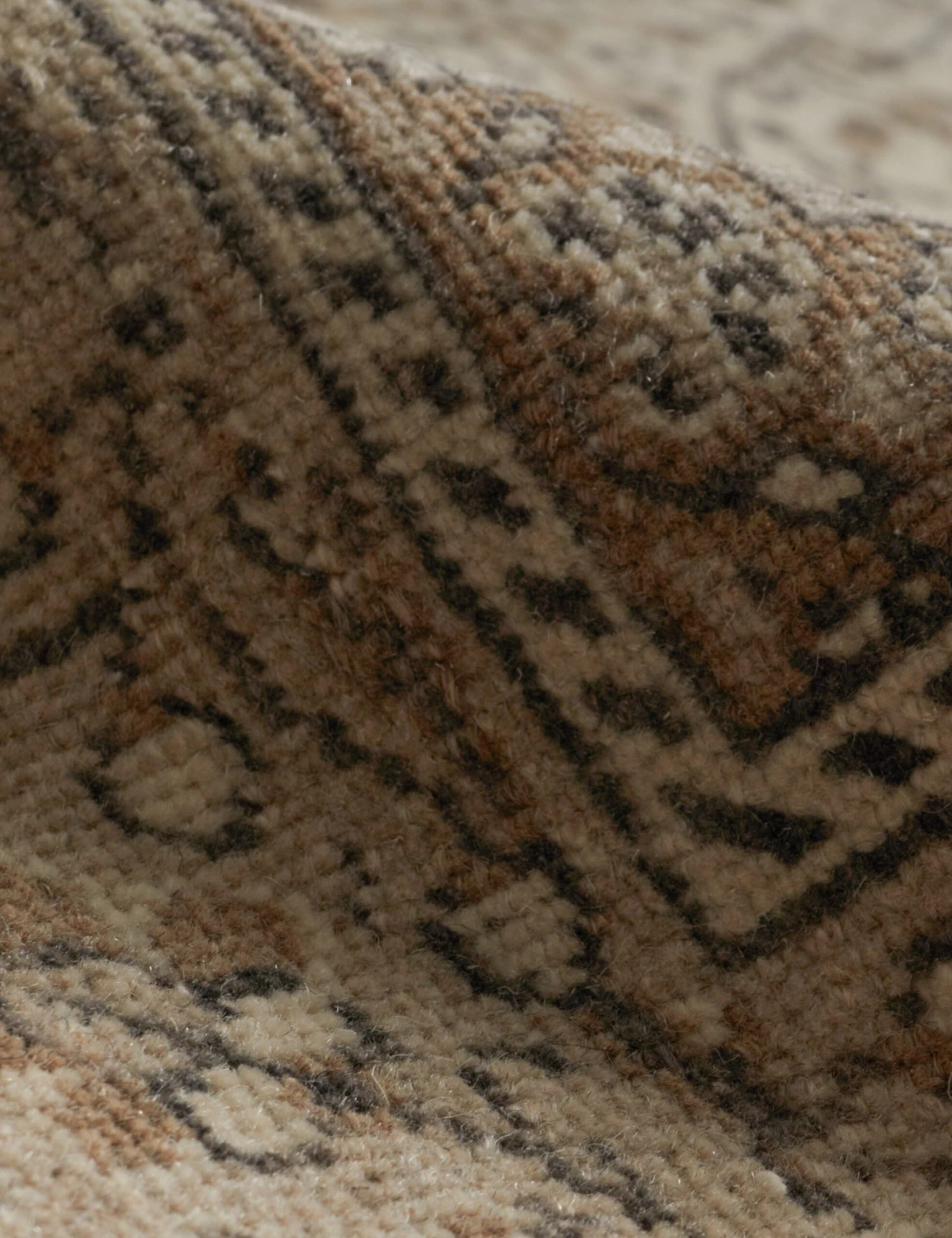 Vintage Turkish Hand-Knotted Wool Rug No. 176, 6'6" x 9'3"