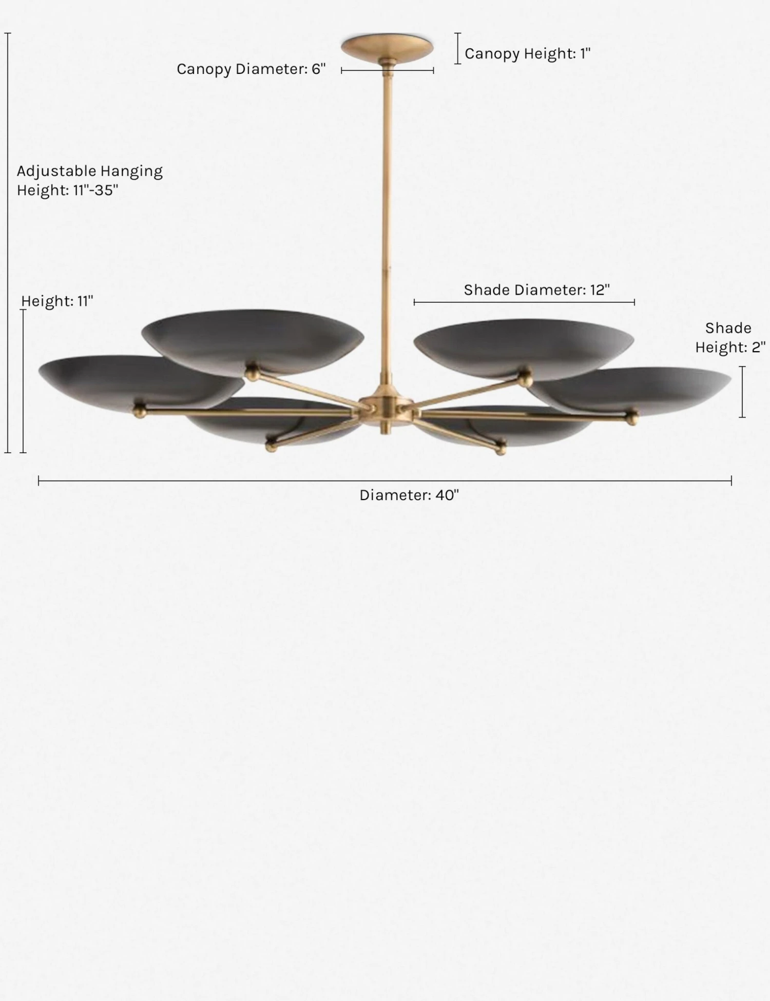 Griffith Chandelier by Arteriors