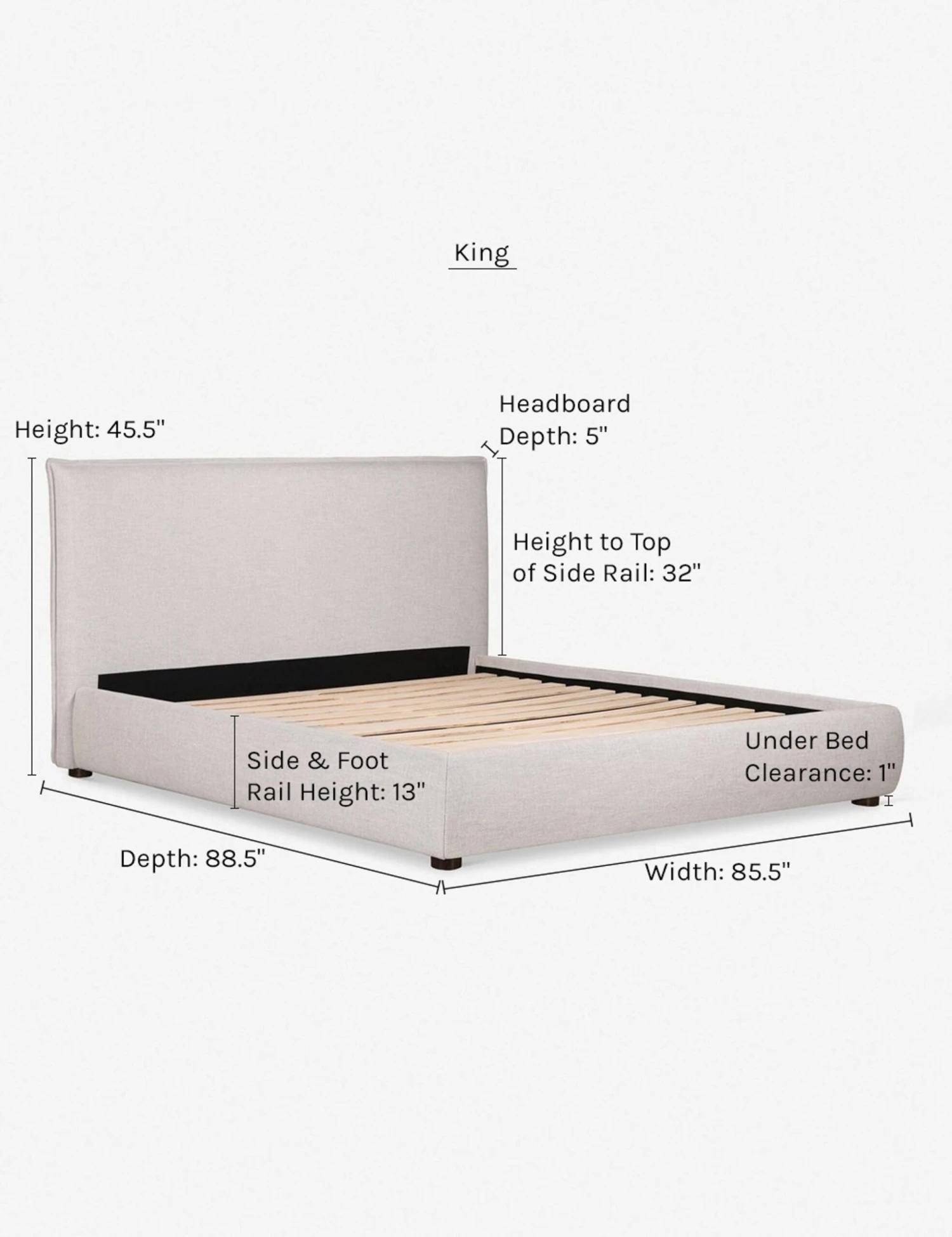 Cambria Platform Bed