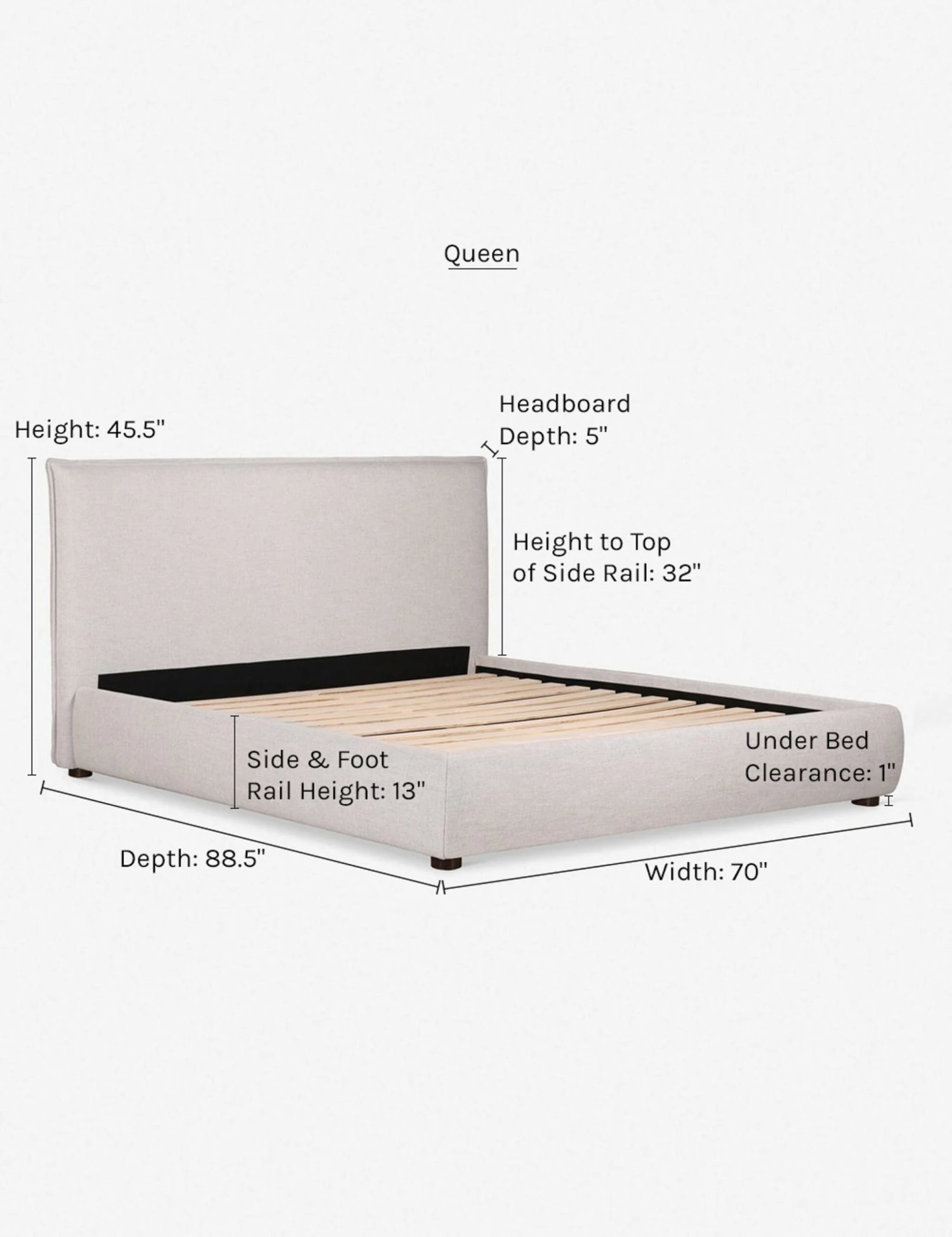 Cambria Platform Bed