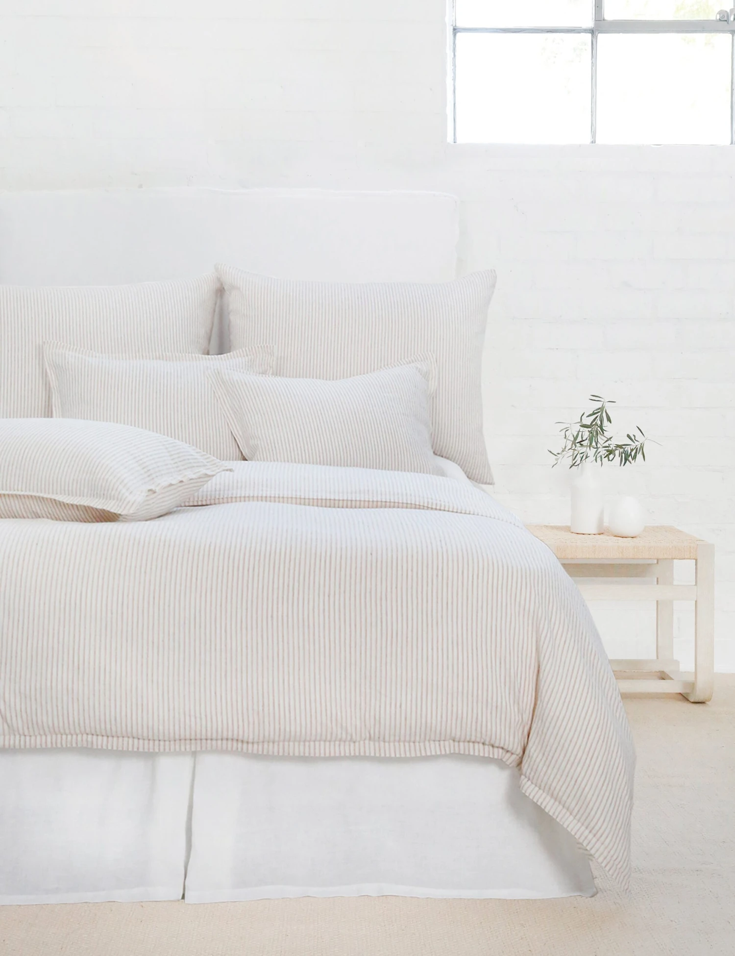 Connor Linen Cotton Duvet by Pom Pom at Home