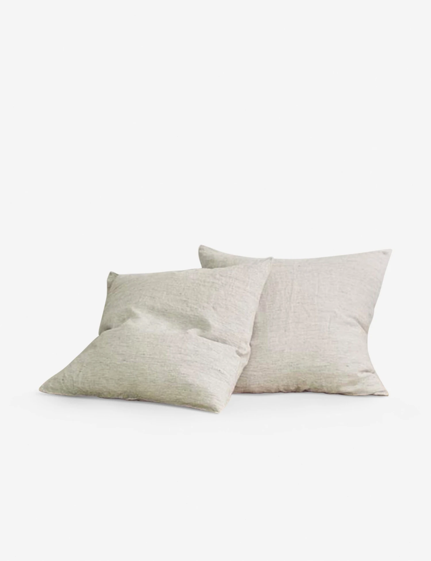 European Flax Linen Euro Pillowcases (Set of 2) by Cultiver