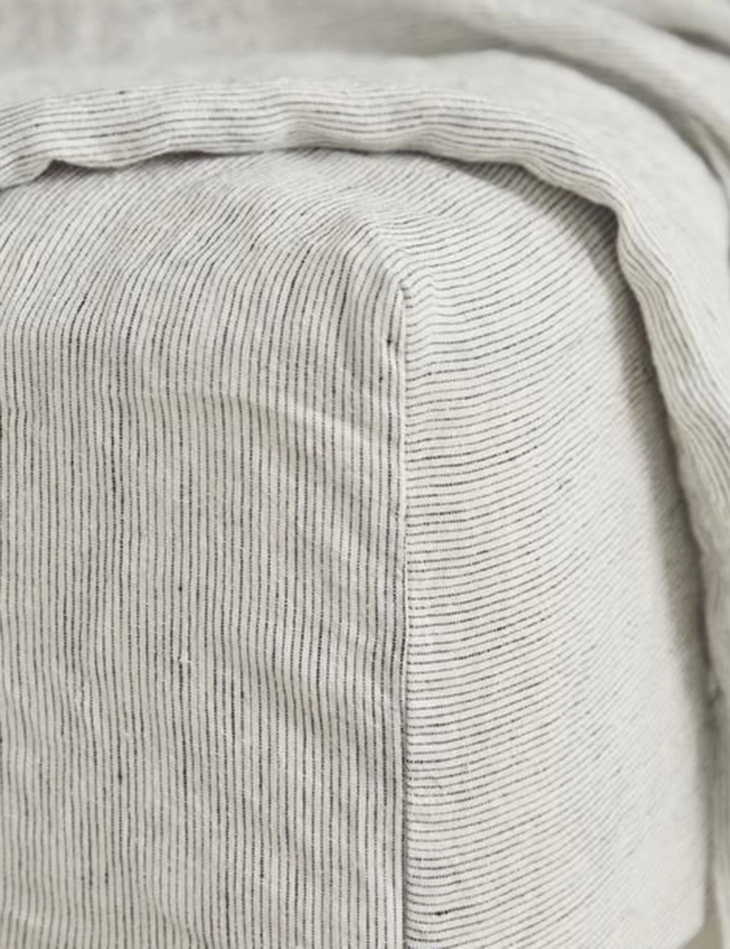 European Flax Linen Fitted Sheet by Cultiver