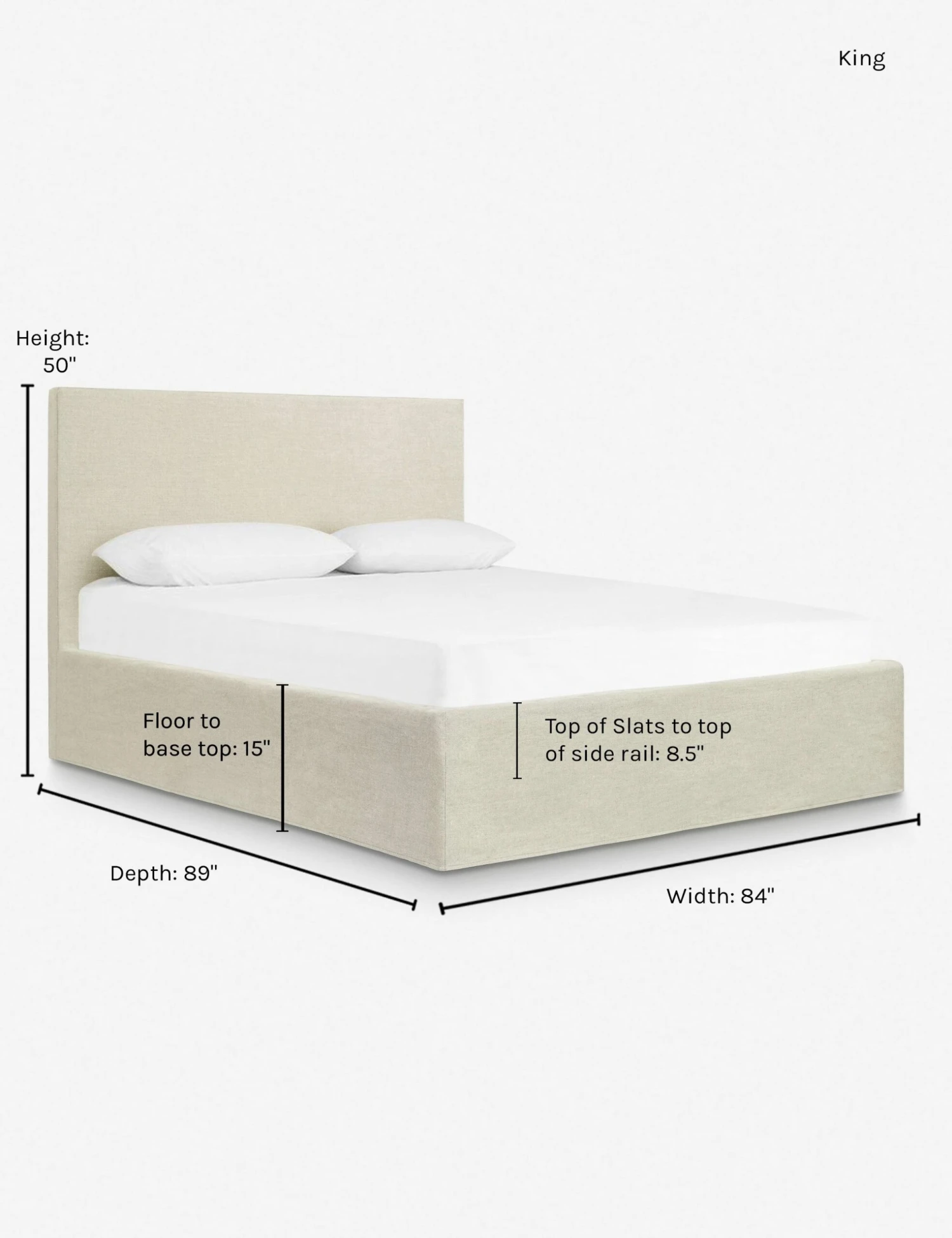 Paxton Slipcover Bed