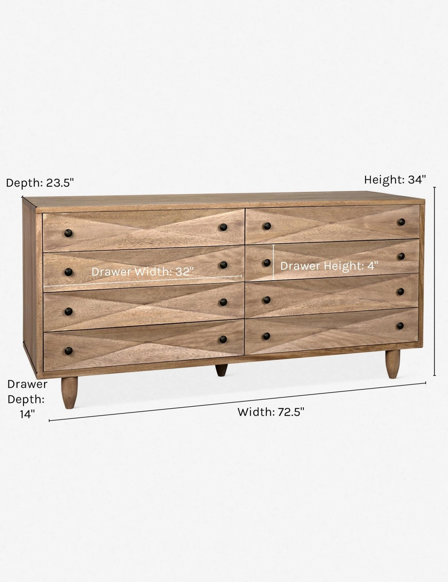 Sen 8-Drawer Dresser