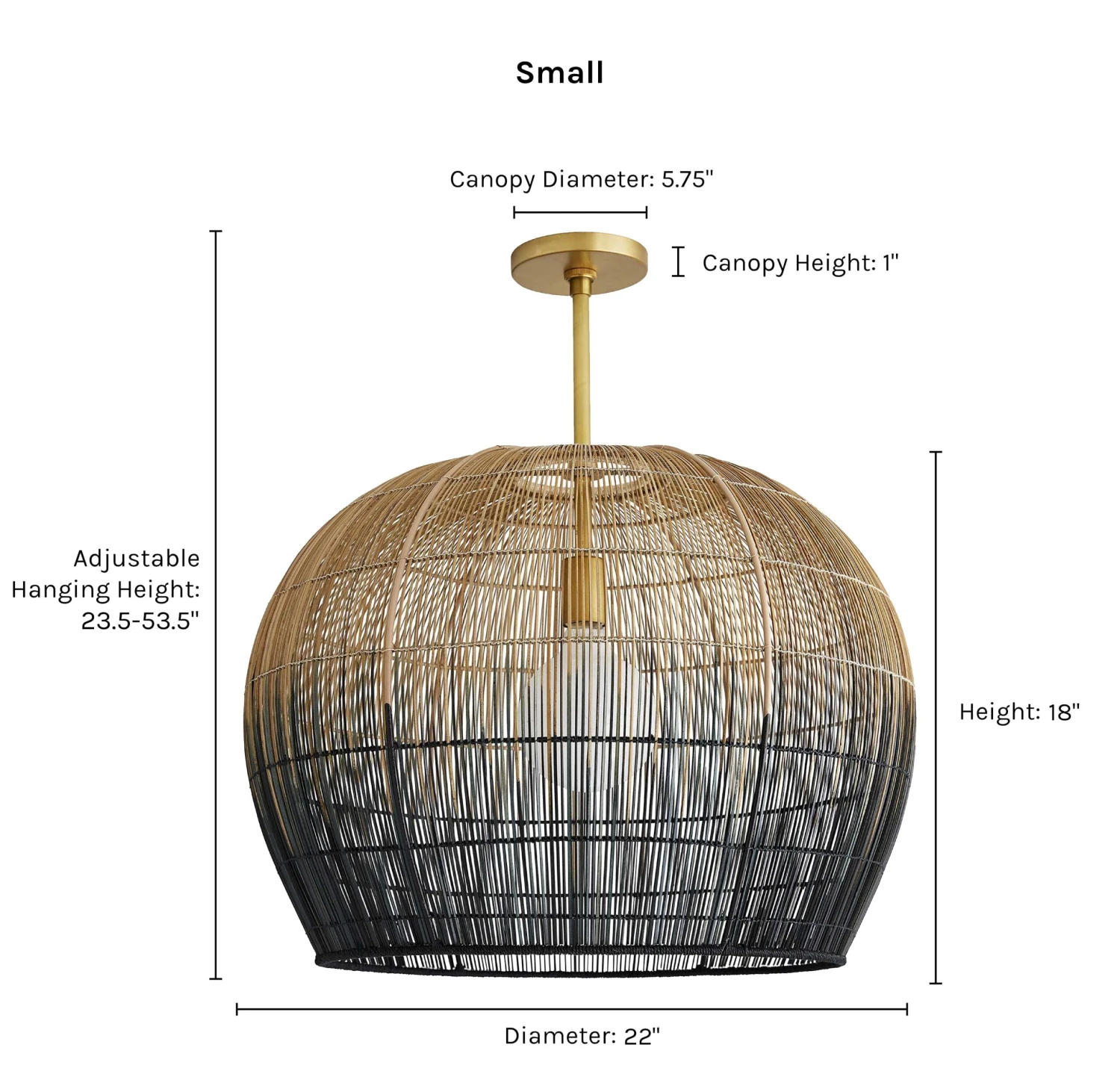 Swami Pendant Light by Arteriors